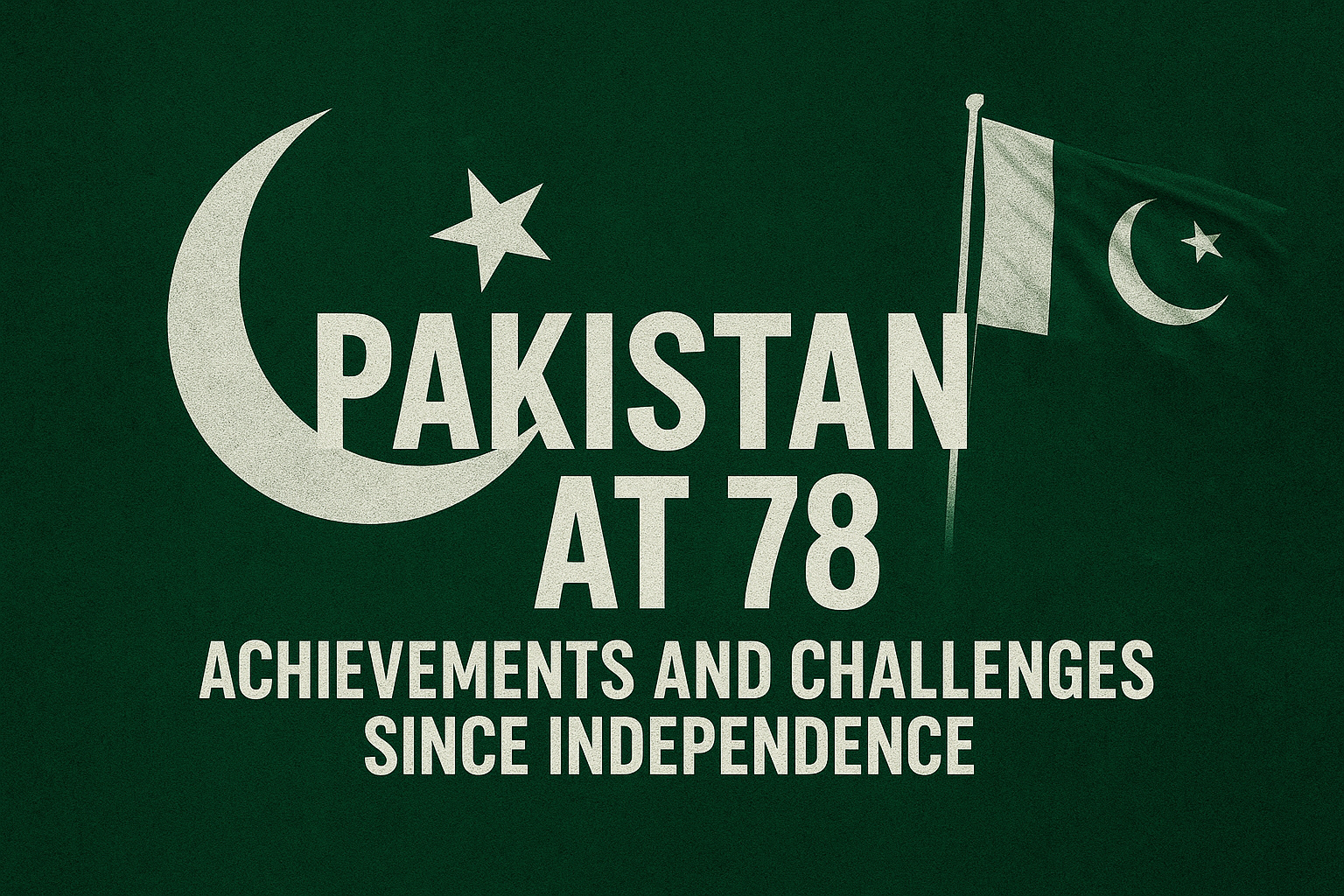 Pakistan At 78 since Independence