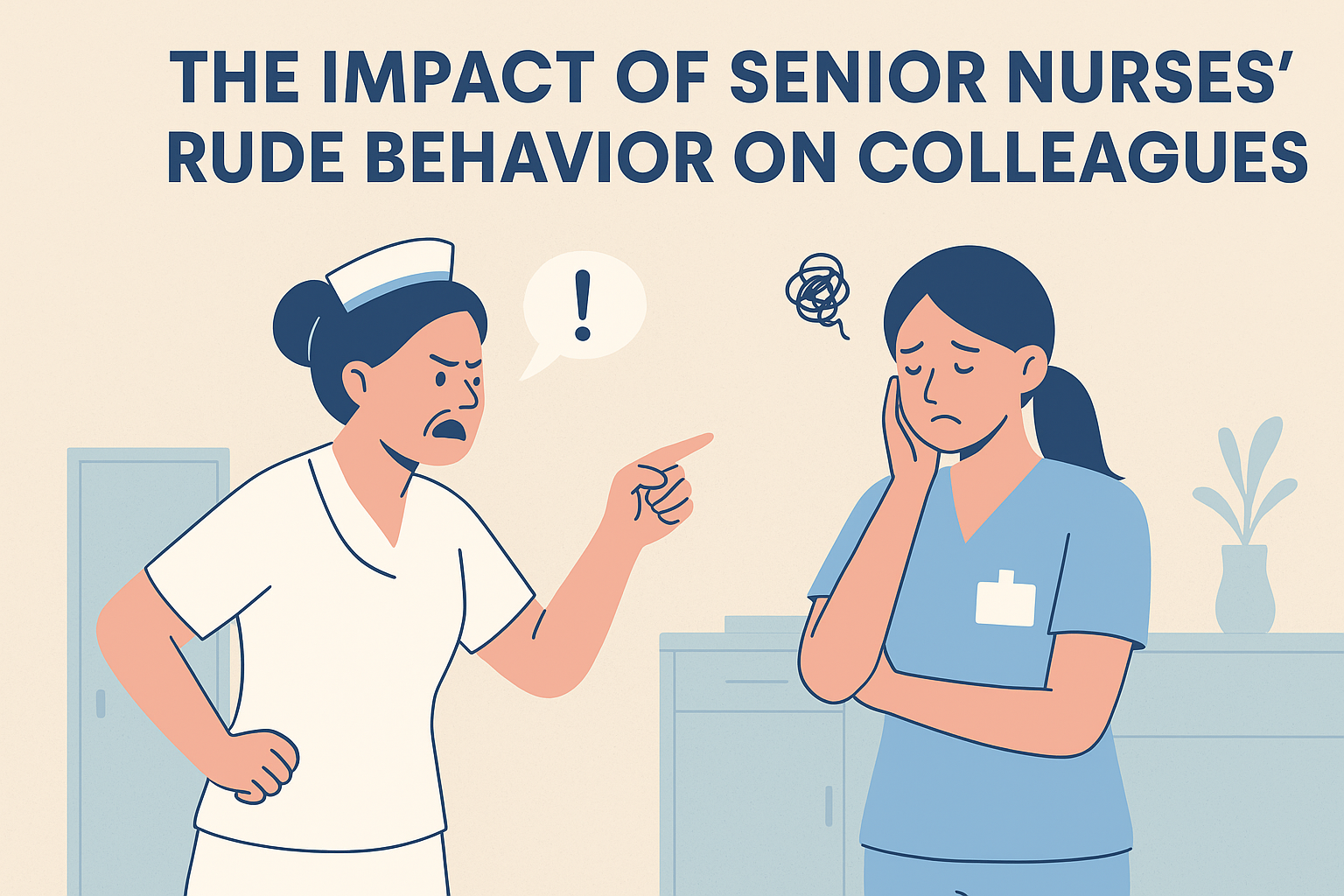 impact of senior nurses rude behavior on colleagues