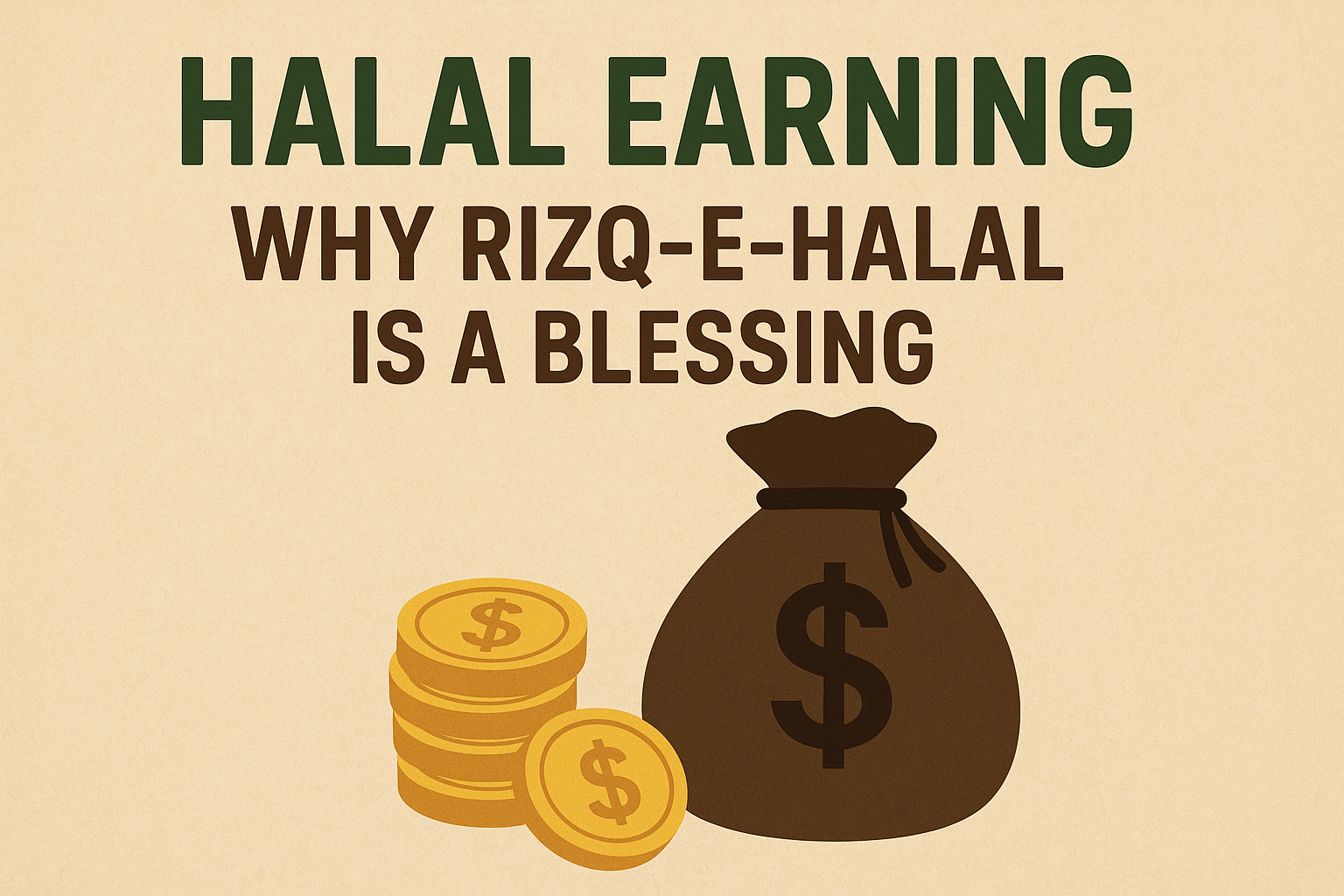 why rizq e halal is a blessing